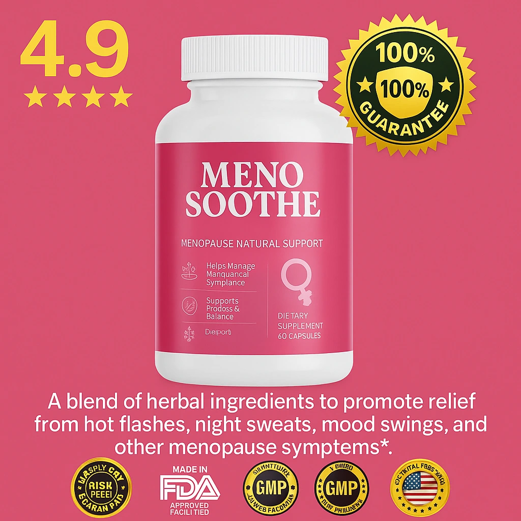 MenoSoothe Menopause Support Supplement